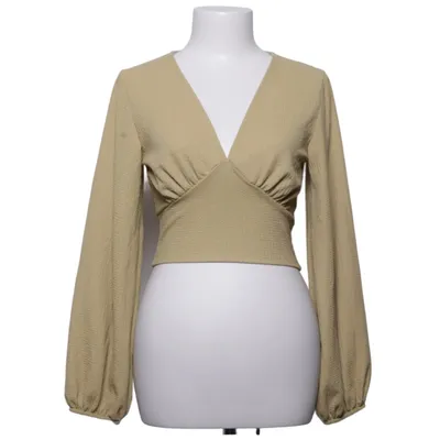 Bluse (Grøn) fra Monki Elastan, Polyester