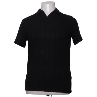 Polo shirt (Black) from Smog Polyester, Viscose
