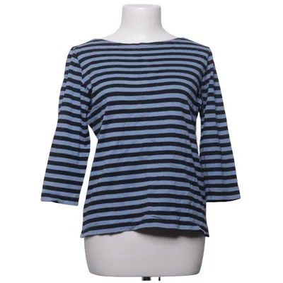 T-shirt à manches longues (Bleu, Noir) de Marimekko Coton