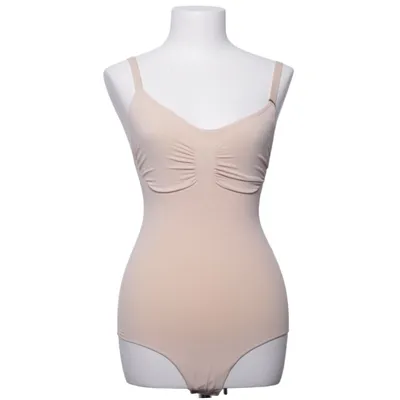 Corrigerende body (Beige) van Creamy Fabrics Elastaan, Polyamide
