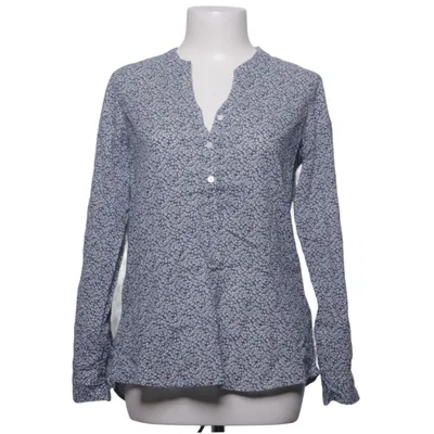 Bluse (Blå, Hvid) fra American English by Park Lane Bomuld