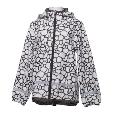 Regenjack (Zwart, Wit) van BLWR Polyester, Polyurethaan