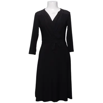 Wickelkleid (Schwarz) von Ava Elasthan, Polyester