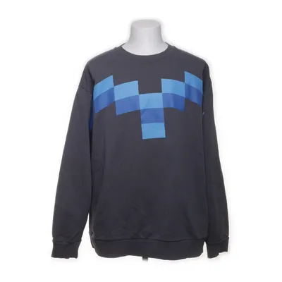 Collegetröja (Grå, Blå) från Marcelo Burlon Bomull, Elastan