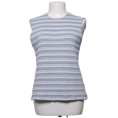 Tank­top (Blau, Weiß, Braun) von Ted Nicol Elasthan, Polyamid, Polyester