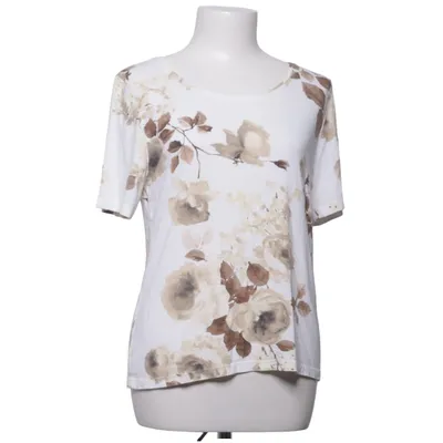T-shirt (Vit, Brun) från Avantgarde Elastan, Viskos