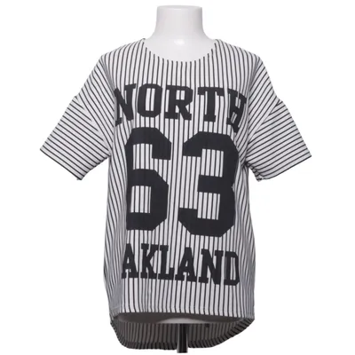 T-shirt (Hvid, Sort) fra Common