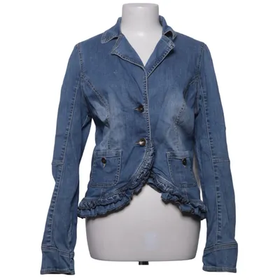 Spijkerjas (Blauw) van Cream Katoen, Elastaan