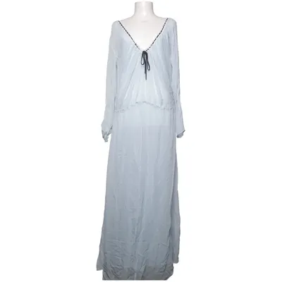 Långklänning (Blå) från Zara Polyester