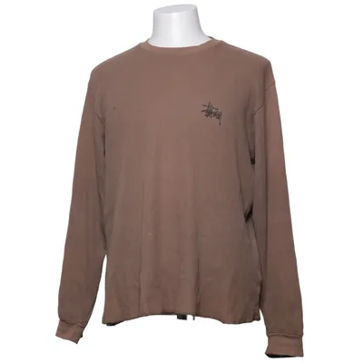 Collegetröja (Brun) från Stüssy Bomull, Elastan