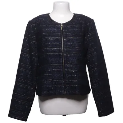 Jacket (Blue, Black) from Flash Woman City Acetate, Acrylic, Polyester, Viscose, Wool