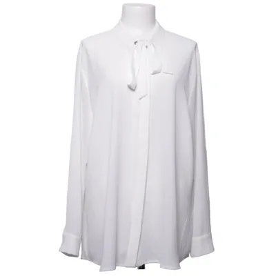 Knytblus (Vit) från Pfeffinger Elastan, Polyester