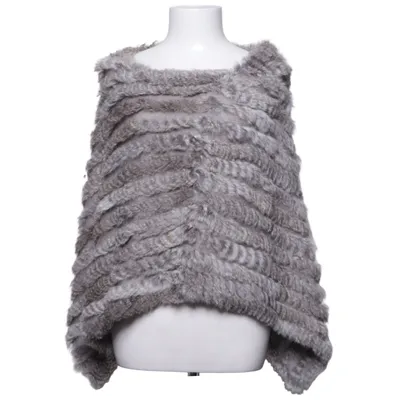 Pälsväst (Grå) från Hollies Stockholm Akryl, Kaninpäls