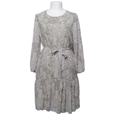 Dress (Gray, Beige) from Creme Fraiche Elastane, Polyester, Viscose