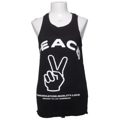 Tanktop (Zwart, Wit) van Somewear Katoen