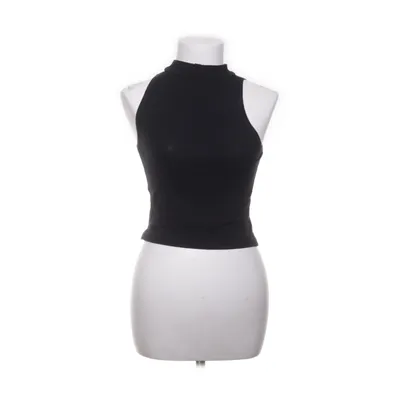 Tanktop (Zwart) van Topshop Katoen, Elastaan