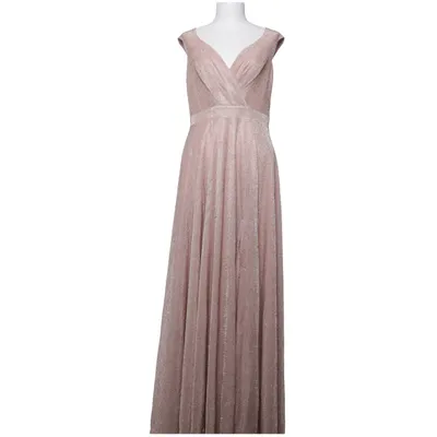 Avondjurk (Roze, Rosé goud) van Goddiva Polyester