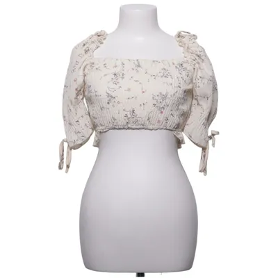 Crop top (Beige, Meerkleurig) van Missguided Polyester