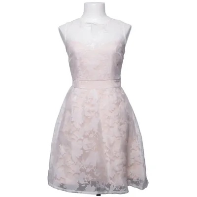 Cocktail dress (White, Beige) from Lipsy London Elastane, Polyester