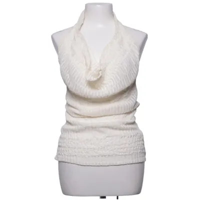 Top (White) from Zara Cotton, Elastane, Polyester