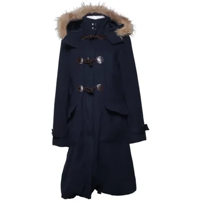 Duffle coat (Blue) from Steilmann Faux fur, Polyester, Viscose