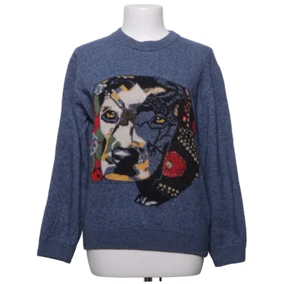 Sweater (Blå, Flerfarvet) fra Paul & Joe Kashmir, Polyamid, Viscose, Uld