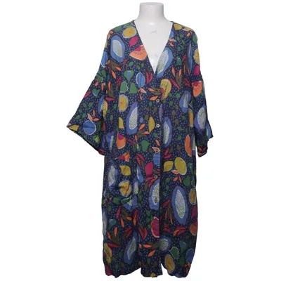 Jurk (Blauw, Meerkleurig) van Gudrun Sjödén Linnen