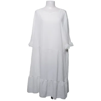 Dress (White) from Boohoo Elastane, Polyester