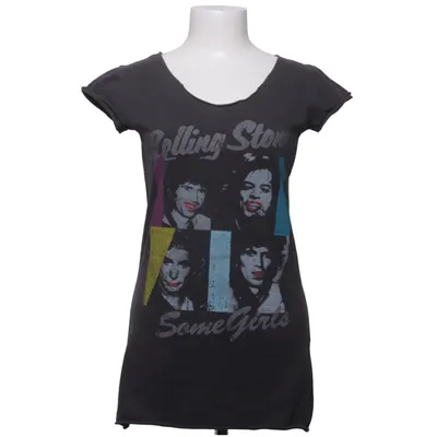 T-shirt (Gris) de Amplified Vintage Coton