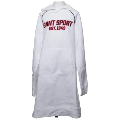 Huvklänning (Vit) från GANT Sport Bomull, Polyester