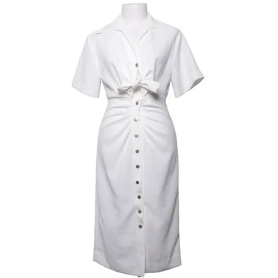 Skjortklänning (Vit) från Sandro Polyester