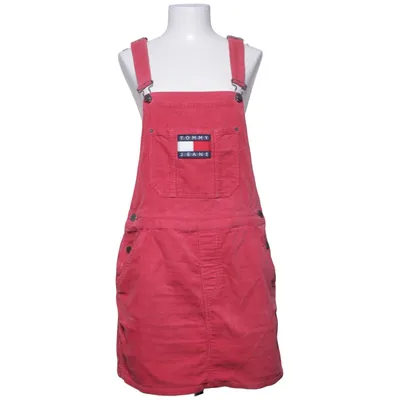 Hängselklänning (Röd) från Tommy Hilfiger Jeans Bomull, Elastan