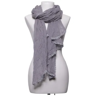 Châle (Gris) de Cream Coton, Polyester