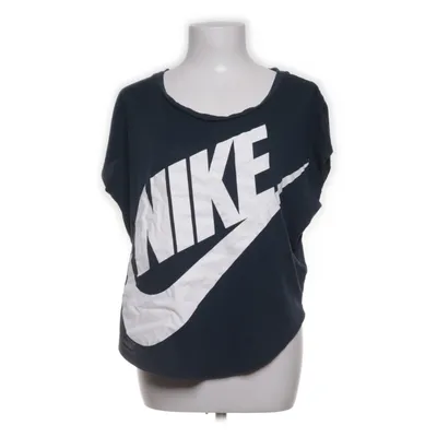 T-shirt (Blauw, Wit) van Nike Katoen, Polyester, Viscose