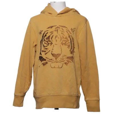 Sweat à capuche (Jaune) de H&M Kids Coton, Polyester, Élasthane