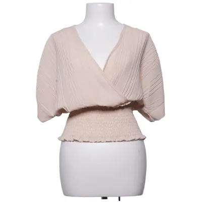 Wikkelblouse (Beige) van Zuiki Polyester