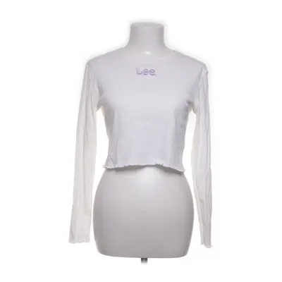 Langarmshirt (Weiß) von Lee x H&M Baumwolle