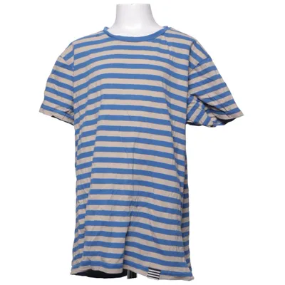 T-shirt (Blå, Beige) från Mads Nørgaard Bomull