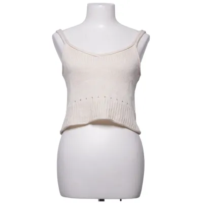 Crop top (White) from Ghanda Acrylic, Cotton