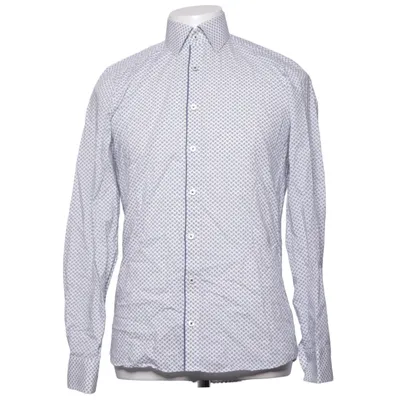 Shirt (body fit) van Olymp Katoen