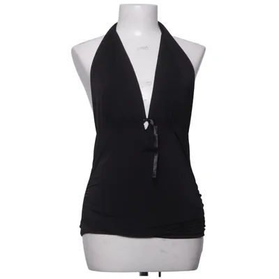 Haltertop (Zwart) van Motel Elastaan, Polyester