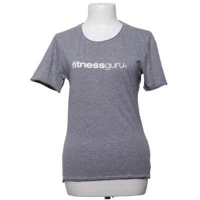 T-shirt (Gray) from Fitnessguru Cotton, Polyester