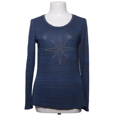 Långärmad t-shirt (Blå) från Cha Cha Bomull, Polyester