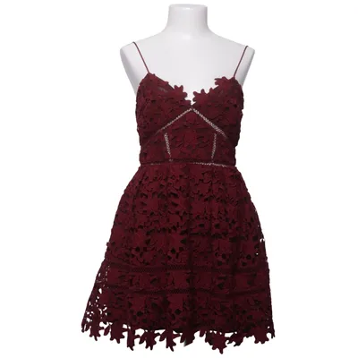 Cocktail dress (Red) from Self-Portrait Elastane, Polyester