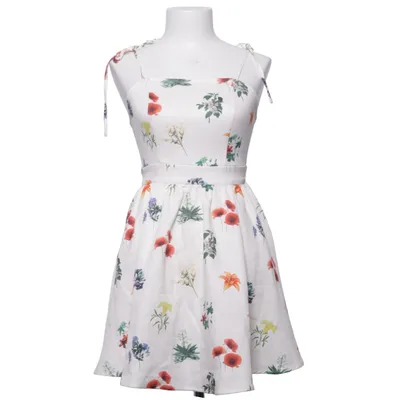 Dress (White, Multicolored) from Cider Polyester