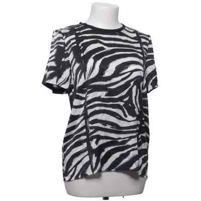 T-shirt (Noir, Blanc) de H&M Studio Élasthane, Soie