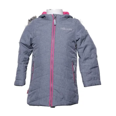 Vinterkappa (Grå, Rosa) från Trollkids Polyamid, Polyester