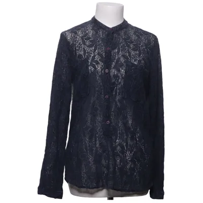 Blouse (Blue) from Leon & Harper Cotton, Polyamide