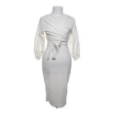 Kjole (Hvid) fra Femme Luxe Elastan, Viscose