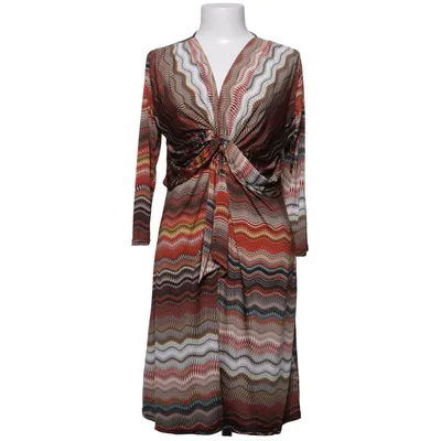 Omlottklänning (Röd, Brun, Flerfärgad) från Fifilles Elastan, Polyester